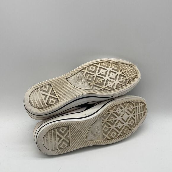 Mens Size 9 Converse Star Player Ox Reverse Terry 264476f White Sneakers Shoes - Picture 8 of 10